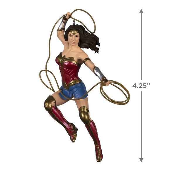 New! Wonder Woman Lasso of Truth Hallmark Keepsake Ornament 2022 DC Comics Hero - Picture 3 of 5